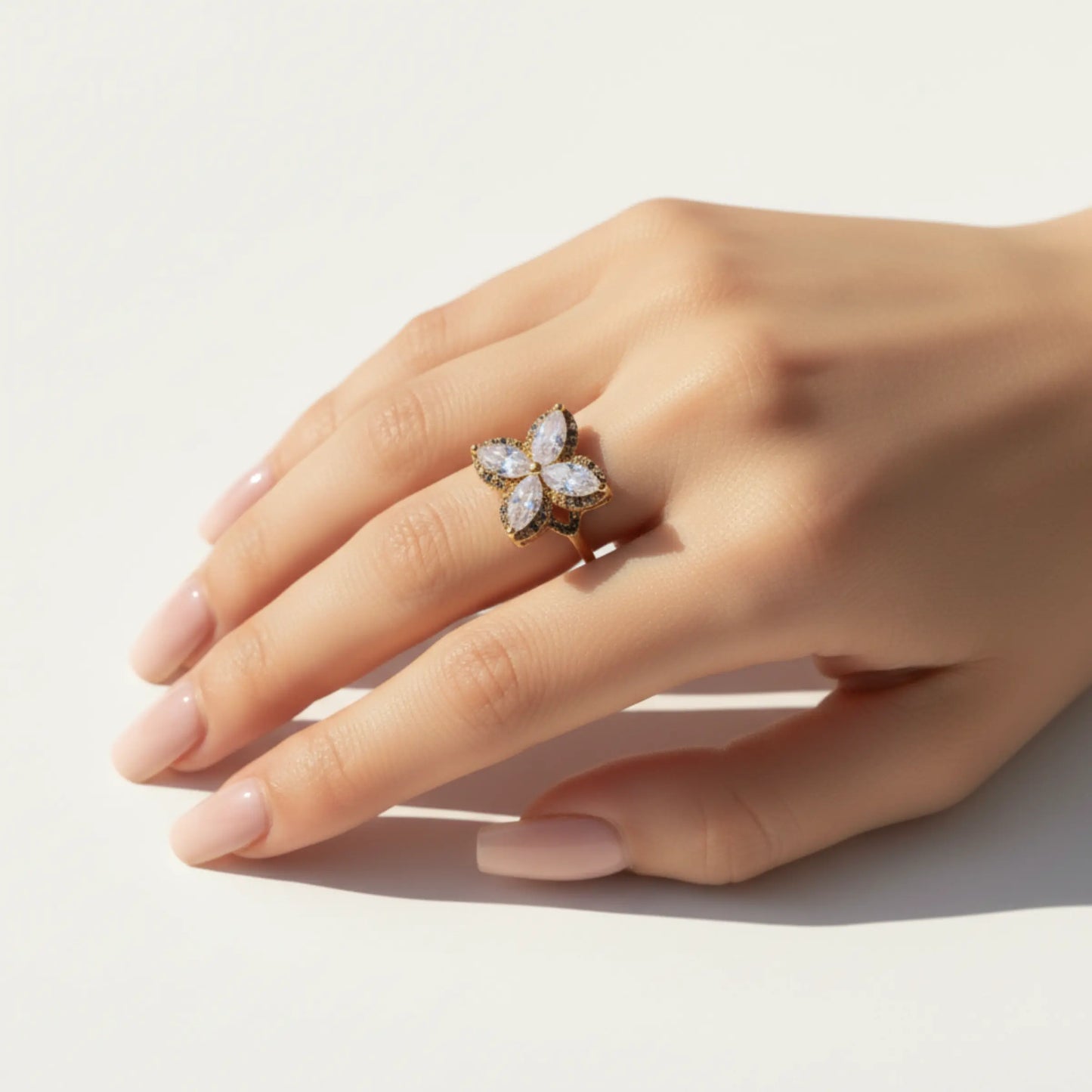 Butterfly Spinner Ring