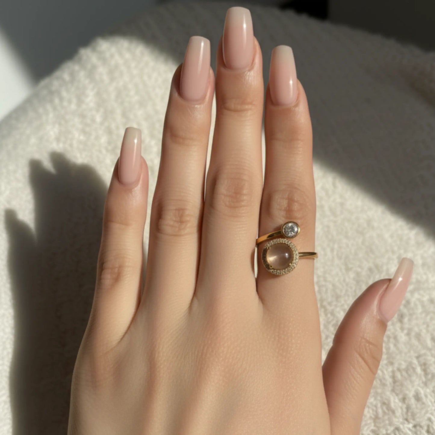 Moon Spinner Ring