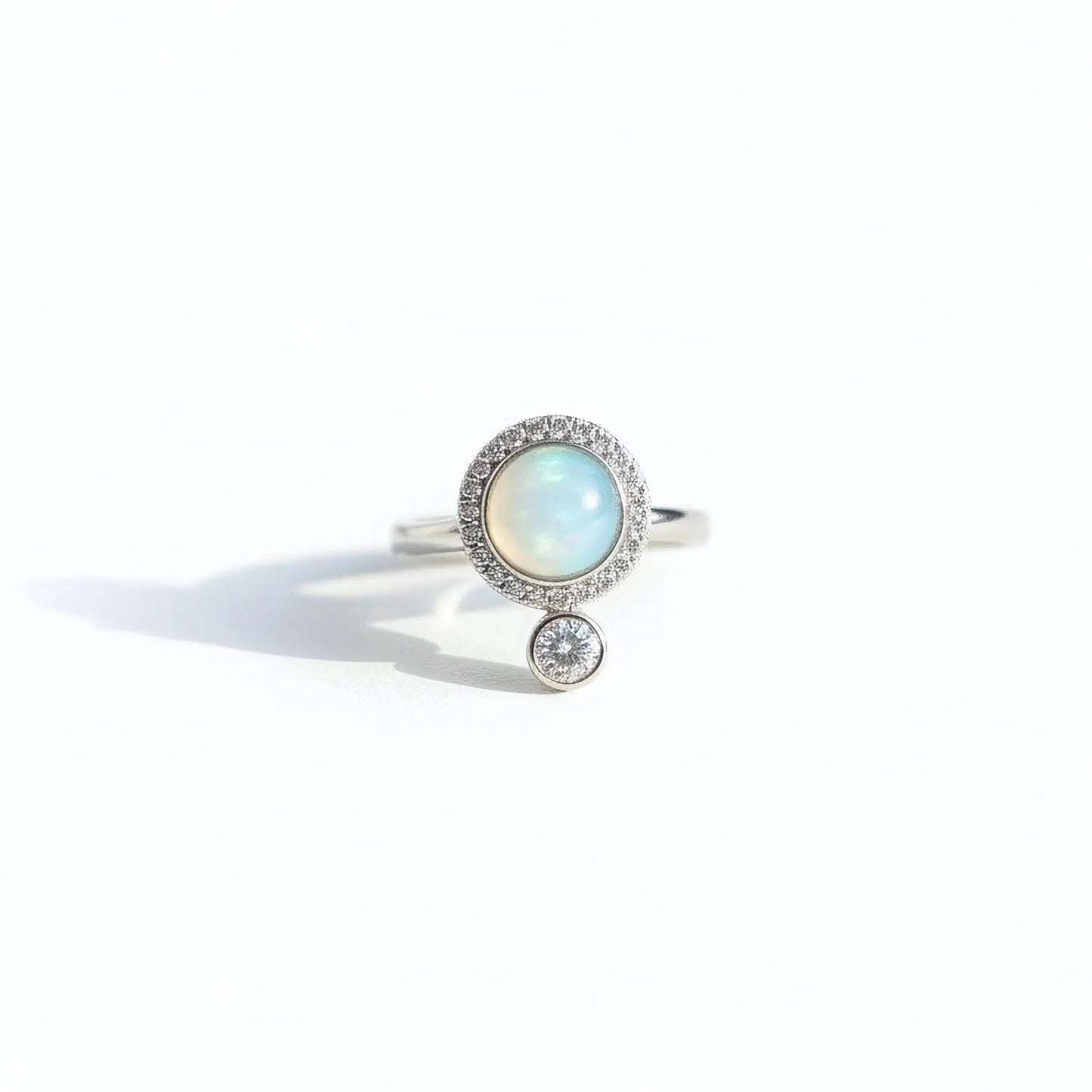 Moon Spinner Ring