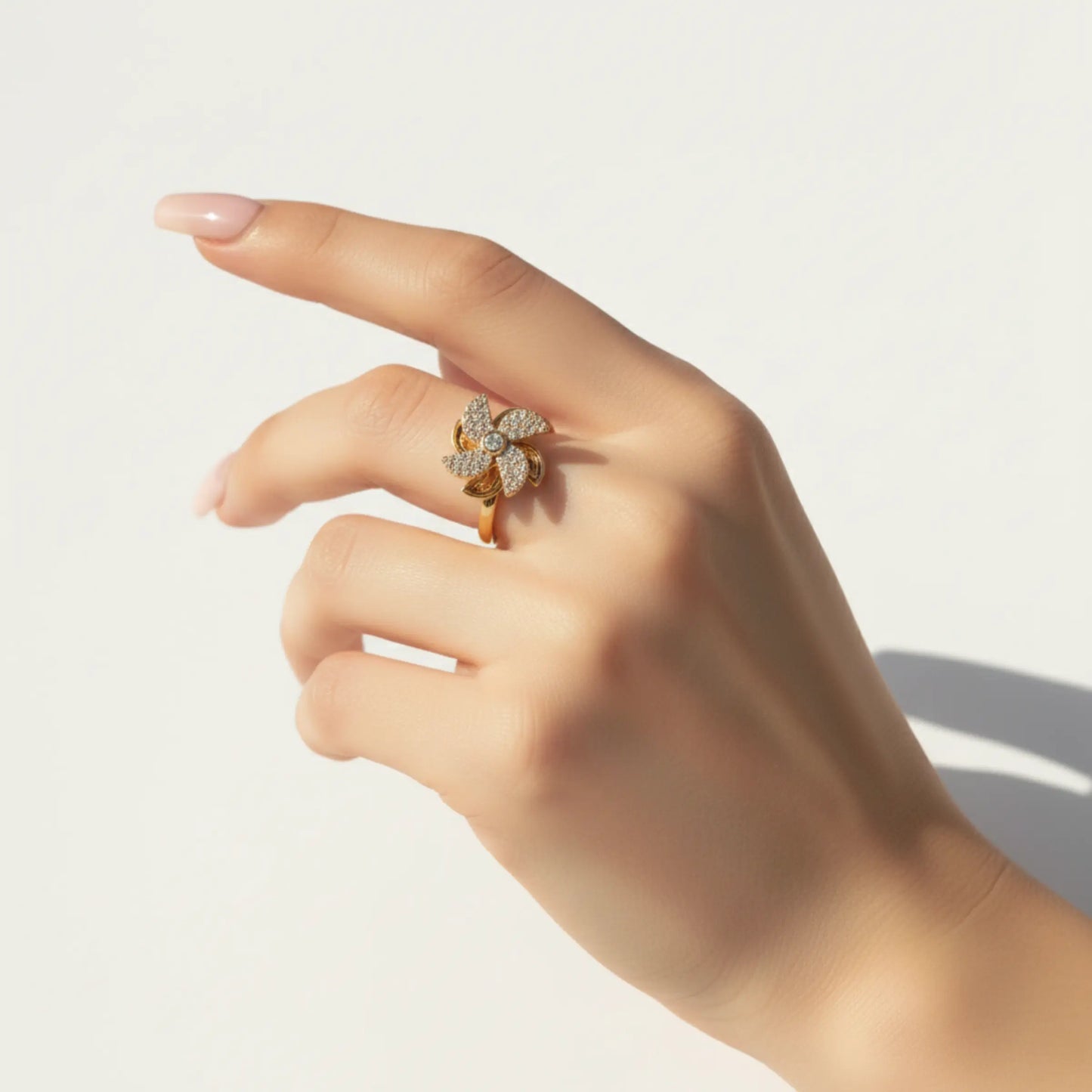 Star Spinner Ring