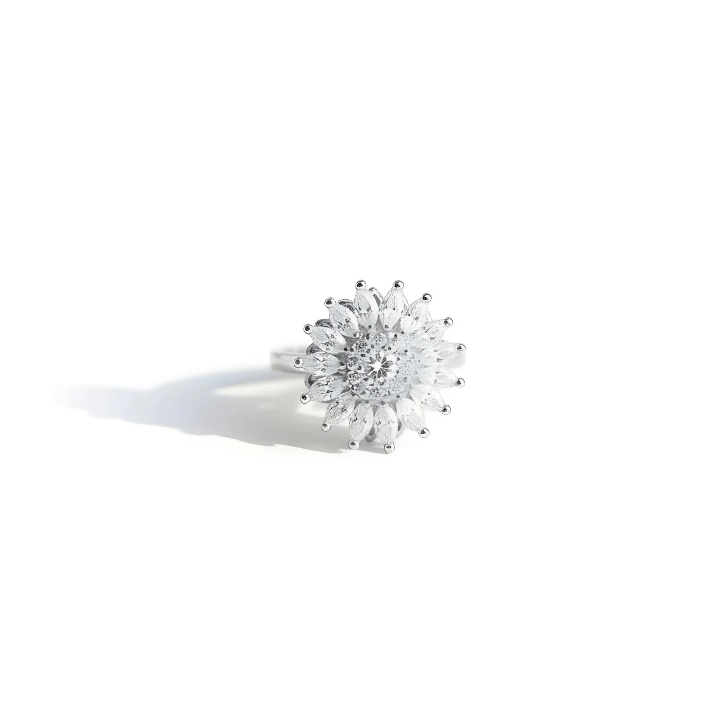 Sunflower Spinner Ring