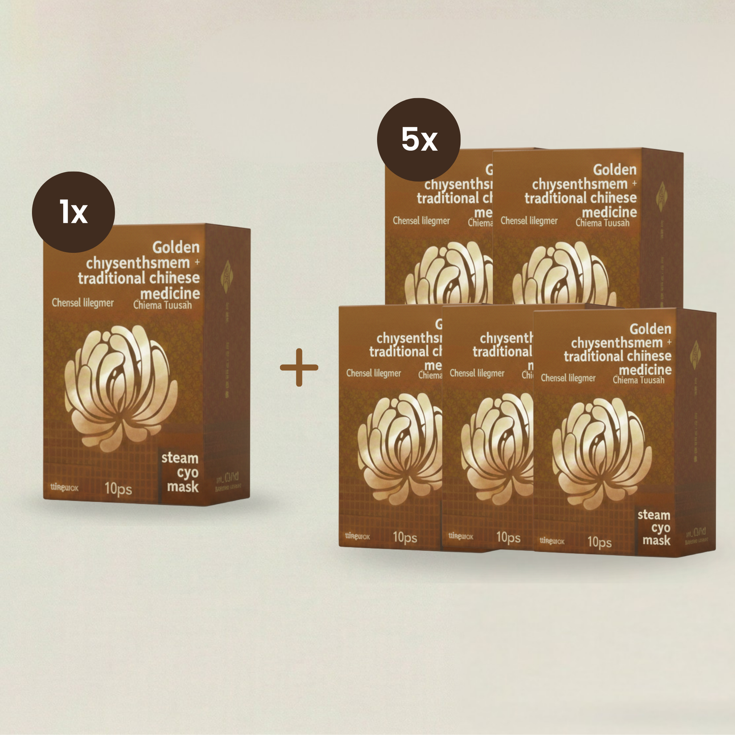 Golden Chrysanthemum Steam Eye Mask™