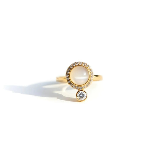 Moon Spinner Ring
