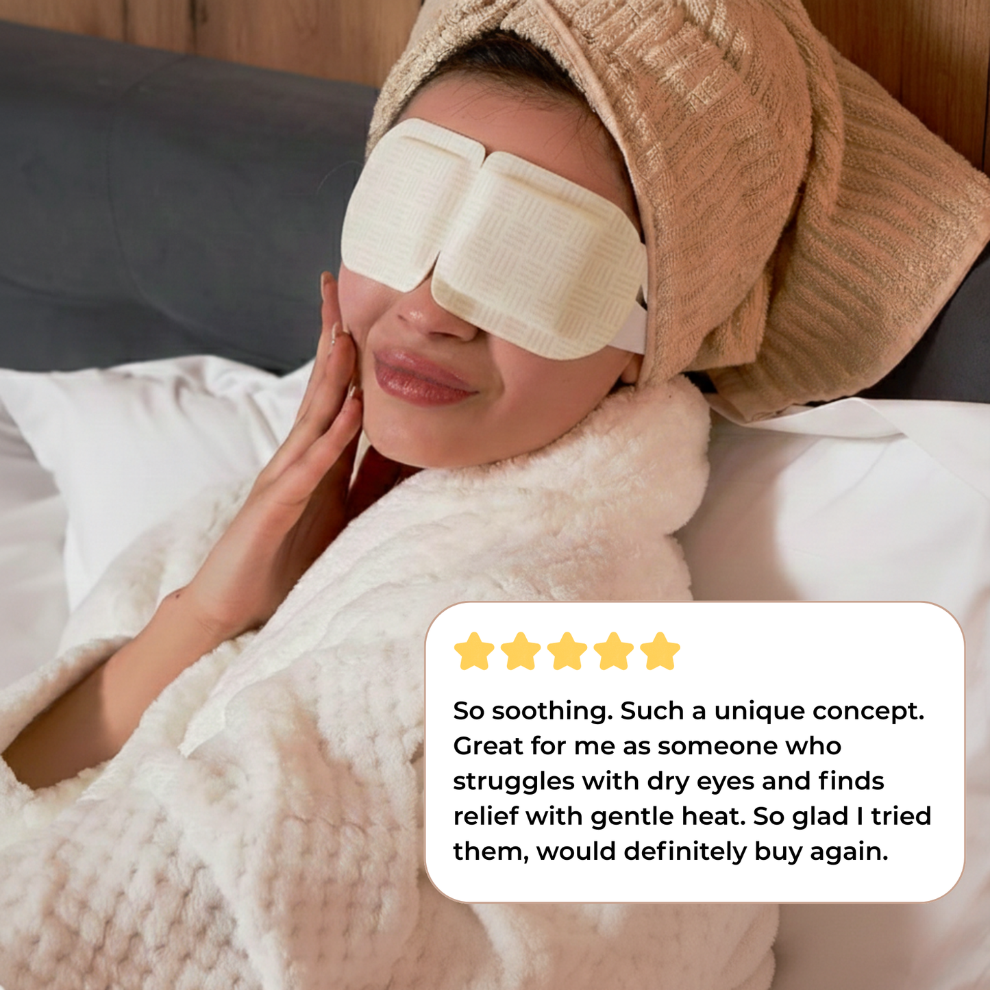 Golden Chrysanthemum Steam Eye Mask™